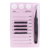 Lash and Glue Pallet with Magnetic Tweezer Holder